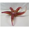 Image 1 : Global Views Art Glass Starfish Votive Candle Holder 16"dia, 5.5"H