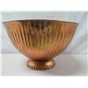 Image 3 : Qty 3 Copper-Finished Compote Bowls: 2 Small 6"dia, 1 Large 8"dia