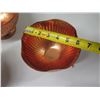 Image 9 : Qty 3 Copper-Finished Compote Bowls: 2 Small 6"dia, 1 Large 8"dia