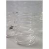 Image 2 : Qty 7 Acrylic 18-Karat Brand Spiral Candleholders: 4 Small 4"H, 3 Tall 7.5"H