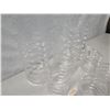 Image 3 : Qty 7 Acrylic 18-Karat Brand Spiral Candleholders: 4 Small 4"H, 3 Tall 7.5"H