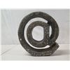 Image 8 : Torre & Tagus Agateware Ceramic Flat Bowl 9.5"dia & Faux Wood @ Symbol Sculpture 7"dia