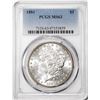 Image 1 : 1881 $1 Morgan Silver Dollar Coin PCGS MS63