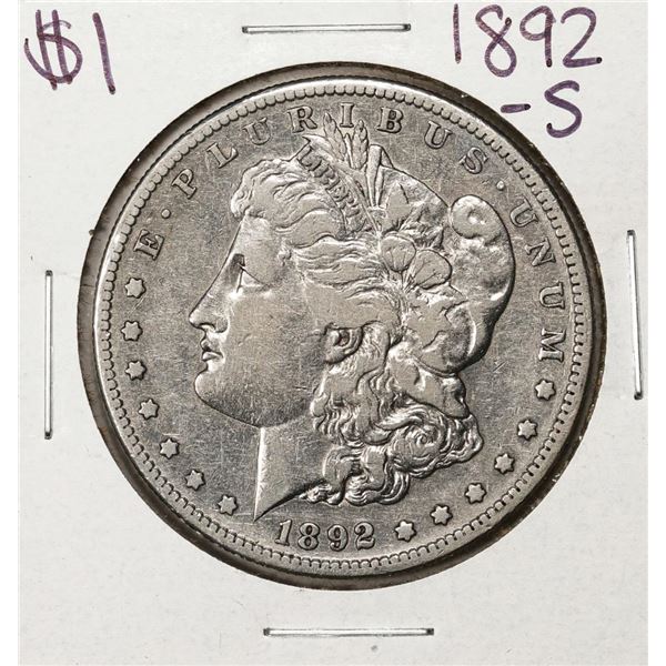 1892-S $1 Morgan Silver Dollar Coin
