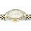 Image 5 : Rolex Mens Two Tone Silver Index Diamond Datejust Wristwatch