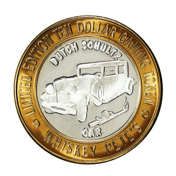 .999 Silver Whiskey Pete's Casino Primm, Nevada $10 Limited Edition Gaming Token