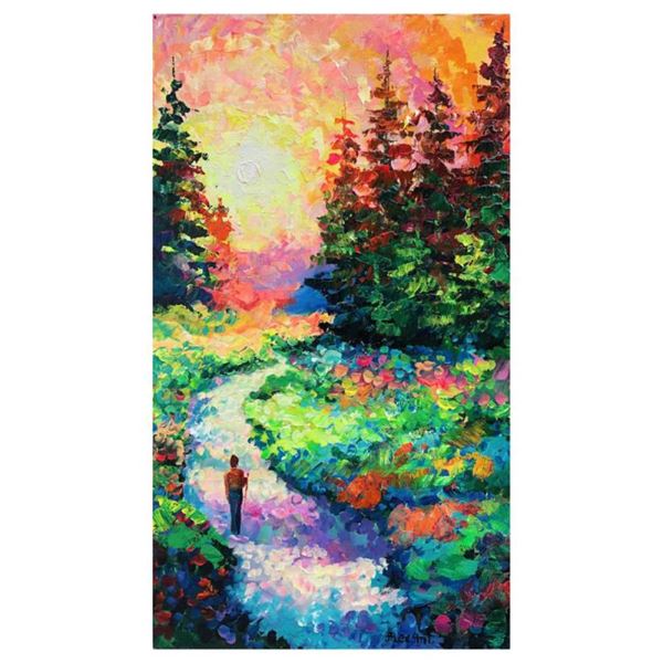 Alexander Antanenka "Trail into the Sunset" Original Oil on Canvas
