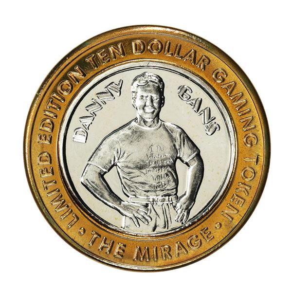 .999 Silver The Mirage Las Vegas, Nevada $10 Casino Gaming Token Limited Edition