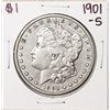 Image 1 : 1901-S $1 Morgan Silver Dollar Coin