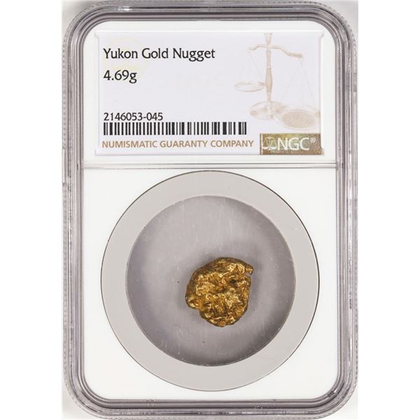 4.69 Gram Yukon Gold Nugget NGC Graded