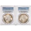 Image 1 : Lot of (2) 1904-O $1 Morgan Silver Dollar Coins PCGS MS63