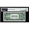 Image 2 : 1935D $1 Silver Certificate Note Fr.1613N Narrow PMG Gem Uncirculated 66EPQ