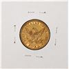 Image 2 : 1858 $5 Liberty Head Half Eagle Gold Coin