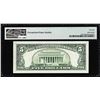 Image 2 : 1981 $5 Federal Reserve Note Cleveland Fr.1976-D PMG Gem Uncirculated 66EPQ