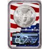 Image 2 : 2020(S) $1 American Silver Eagle Coin NGC MS70 Early Releases Mint Flag Core