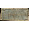 Image 2 : 1864 $10 Confederate States of America Note