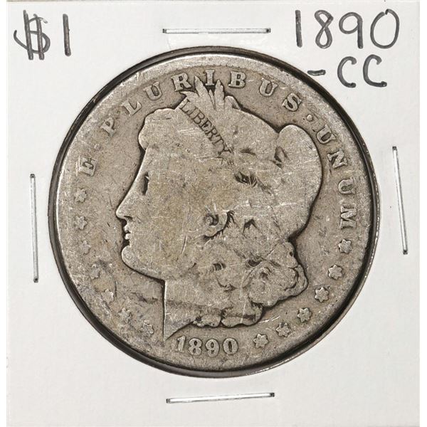 1890-CC $1 Morgan Silver Dollar Coin