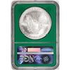 Image 2 : 2005 $1 American Silver Eagle Coin NGC MS70 From US Mint Sealed Box Green Core