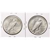 Image 2 : Lot of 1927 & 1927-S $1 Peace Silver Dollar Coins