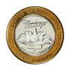 Image 1 : .999 Fine Silver Flamingo Laughlin, Nevada $10 Limited Edition Gaming Token