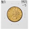 Image 1 : 1901-S $10 Liberty Head Eagle Gold Coin