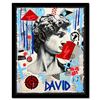 Image 1 : Nastya Rovenskaya "David" Original Mixed Media on Paper