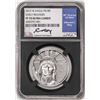 Image 1 : 2015-W $100 Proof American Platinum Eagle Coin NGC PF70 Ultra Cameo Moy Signature ER