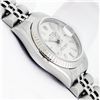 Image 9 : Rolex Ladies Stainless Steel Silver Index Datejust Wristwatch