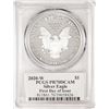 Image 2 : 2020-W $1 Proof American Silver Eagle Coin PCGS PR70DCAM FDOI Jim Peed Signed