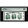 Image 1 : Circa 1970's Washington Center Giori Test Note PMG Superb Gem Uncirculated 69EPQ