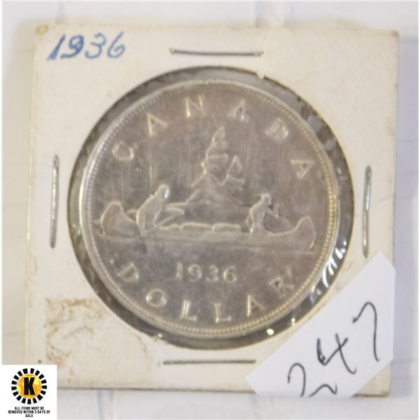 247)1936 SILVER DOLLAR