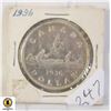 Image 1 : 247)1936 SILVER DOLLAR