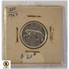 Image 1 : 98)1967 CANADIAN SILVER $.25