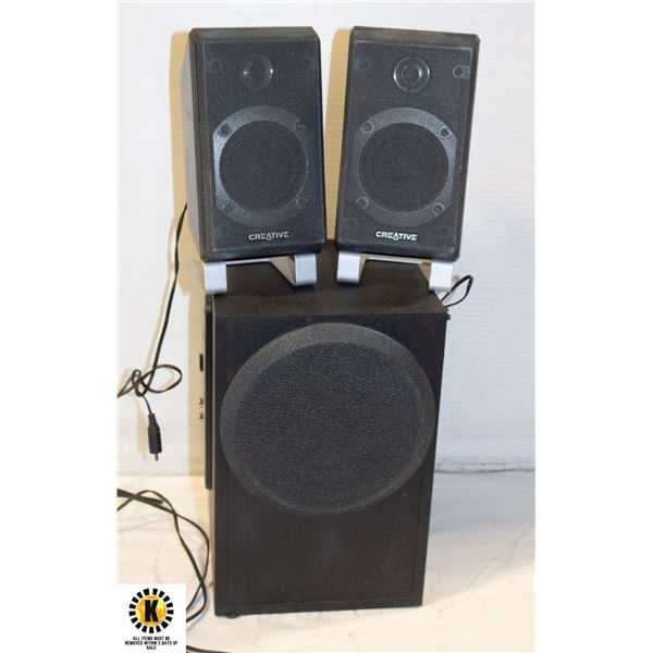 CREATIVE INSPIRE T- 3000 3 PIECE SPEAKERS