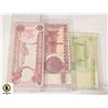 Image 2 : LOT OF 3 2 SADDAM HUSSEIN & MAO BILLS