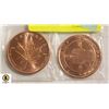 Image 1 : LOT OF 2 .999 PURE COPPER CANNABIS &