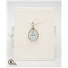 Image 1 : #231-SKY BLUE TOPAZ PENDANT