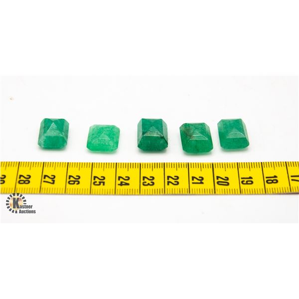 #75-GREEN JADEITE GEMSTONE 72.25 CT