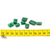 Image 1 : #03-GREEN EMERALD GEMSTONE 53.95 CT