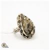 Image 1 : #277- NATURAL OCEAN JASPER RING SIZE 7.75