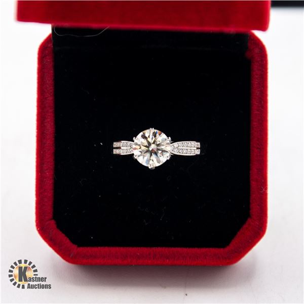 #617-GRA CERTIFIED 2.00 CARAT MOISSANITE