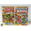 Image 1 : MARVEL CAPTAIN MARVEL 24-25 COMIC LOT