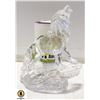 Image 1 : LED CRYSTAL "WONDERS OF THE WILD" WOLF STATUE