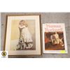 Image 1 : NORMAN ROCKWELL ART BOOK AND CHARLES BURTON