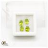 Image 1 : #129-UNHEATED GREEN PERIDOT GEMSTONE 3.90CT