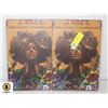 Image 1 : 2 PCS VINTAGE WISH AFRO QUEENS DECORATIVE