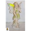 Image 1 : 12" TALL VINTAGE FAIRY STATUE