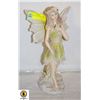 Image 1 : 12" TALL VINTAGE FAIRY STATUE