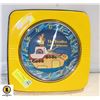 Image 1 : BEATLES YELLOW SUBMARINE METAL FRAME CLOCK