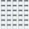 Image 1 : BOX OF 30 CRAFT BOTTLES WITH SCREW ON LIDS